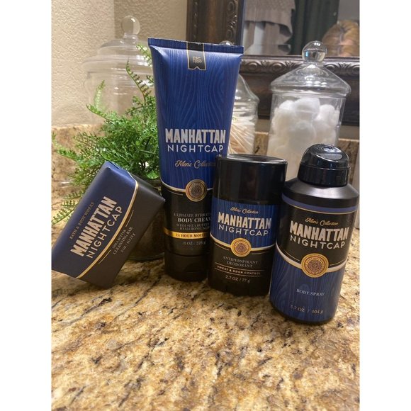 Bath & Body Works Grooming Bath Body Works Manhattan Nightcap 4pc